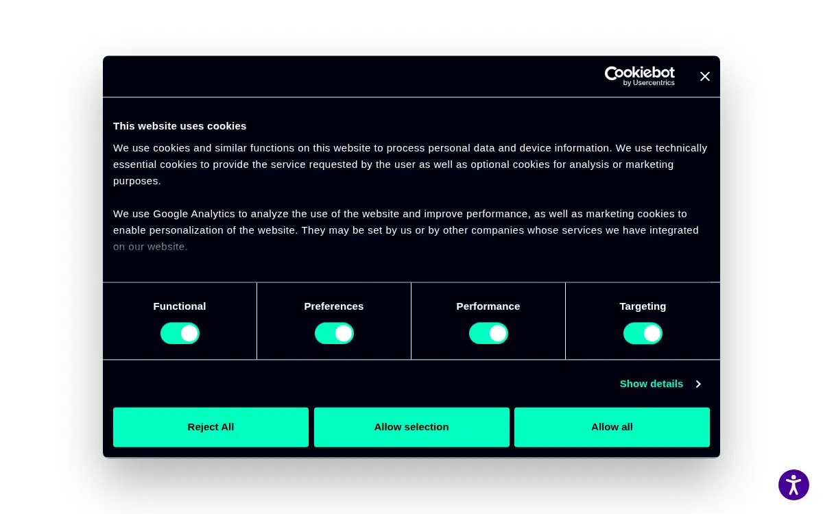 Homepage of Gentherm Medical, LLC