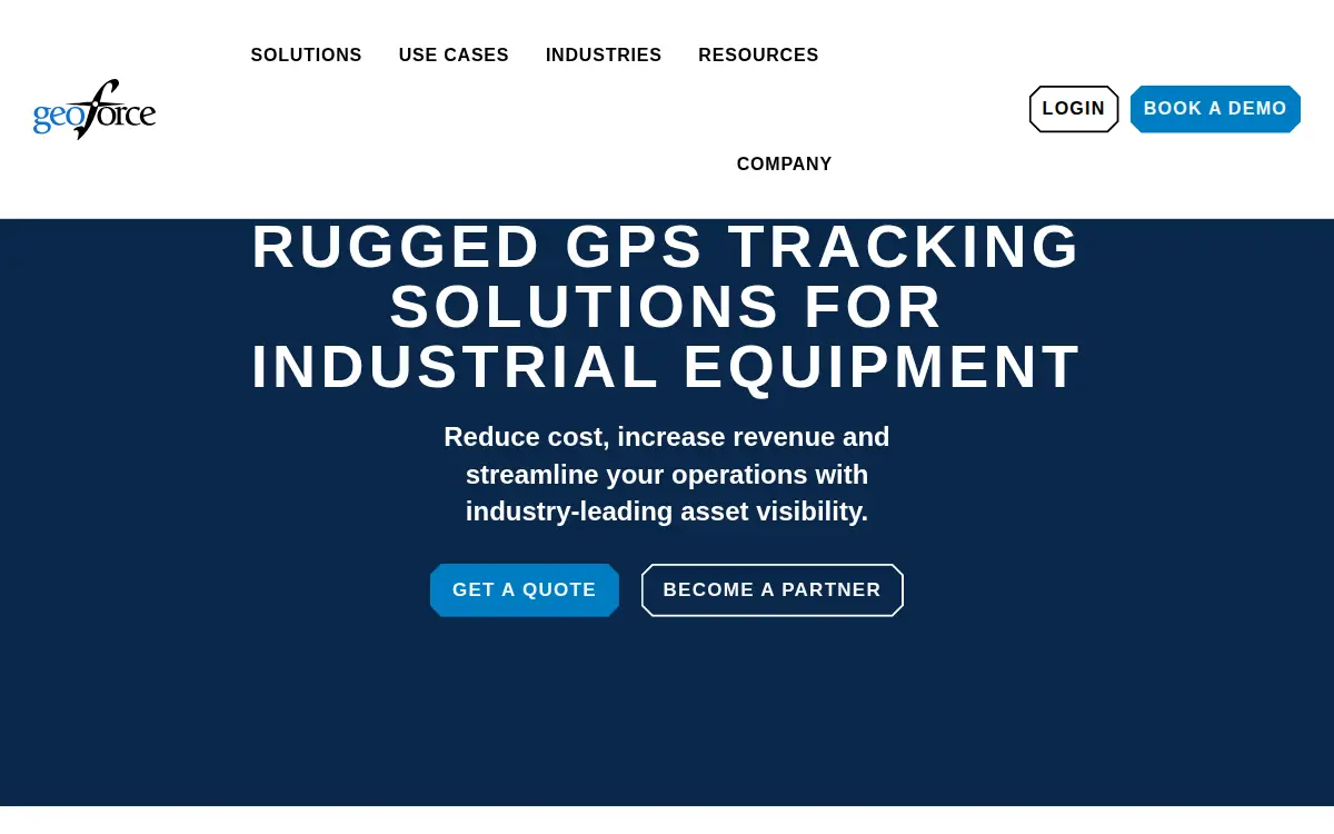 Homepage of Geoforce INC