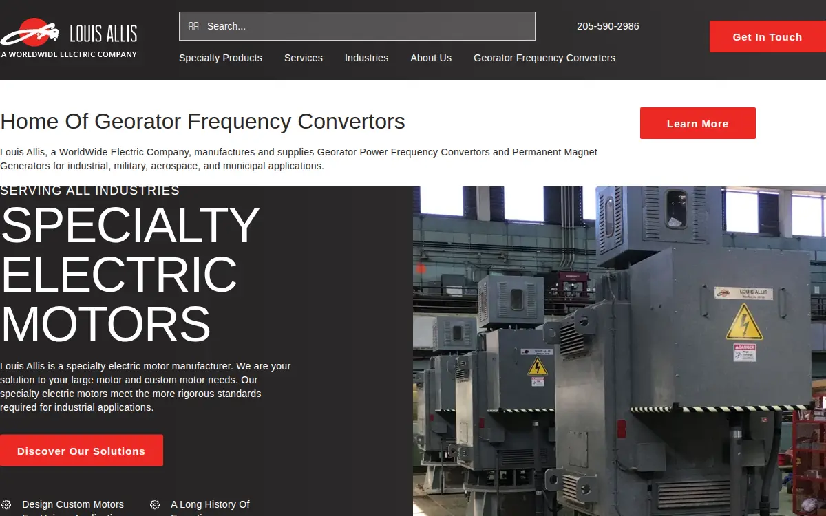 Homepage of Georator LLC