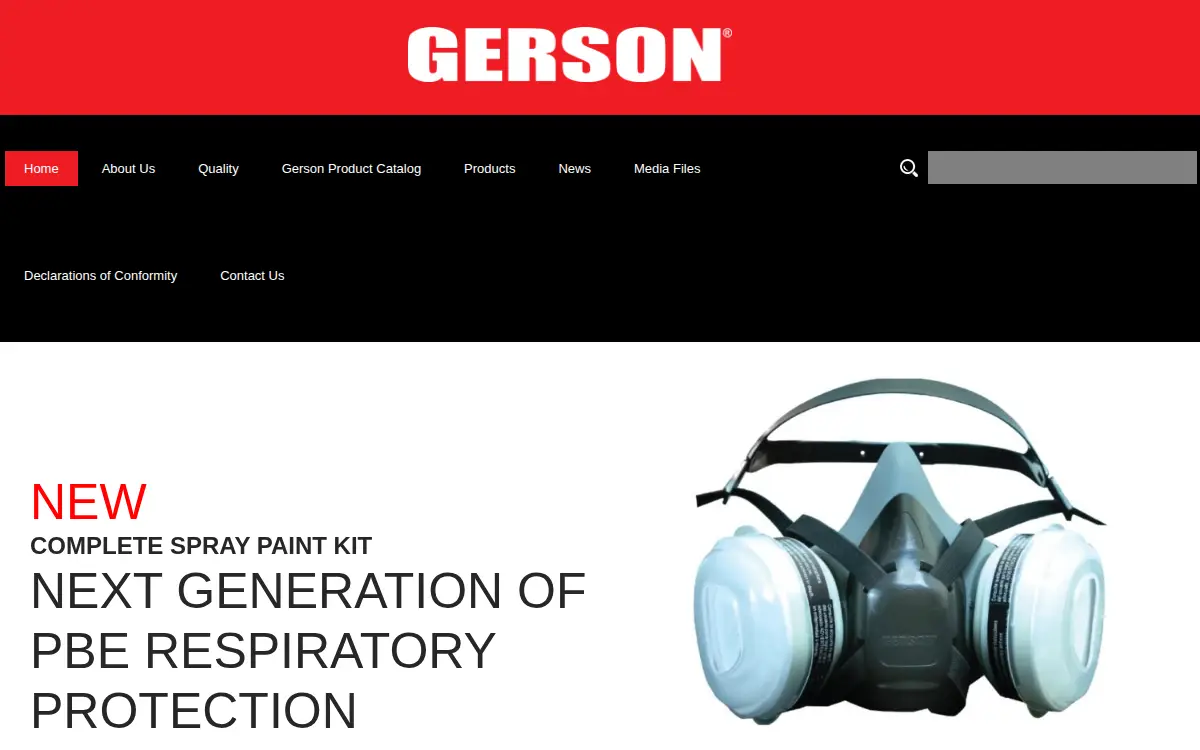 Homepage of Louis M. Gerson CO INC