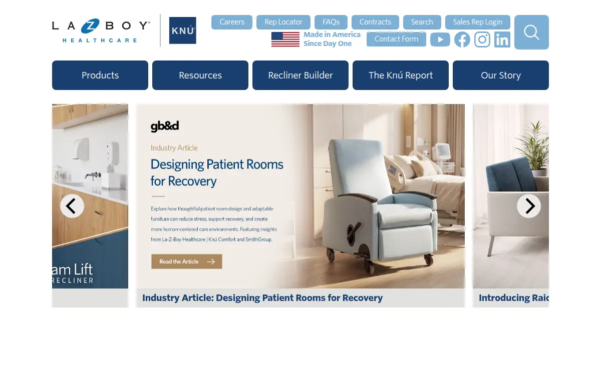 Homepage of Knu, LLC