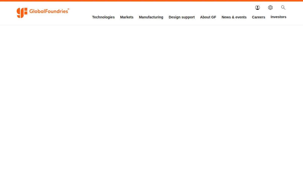 Homepage of Globalfoundries U.s. 2 LLC
