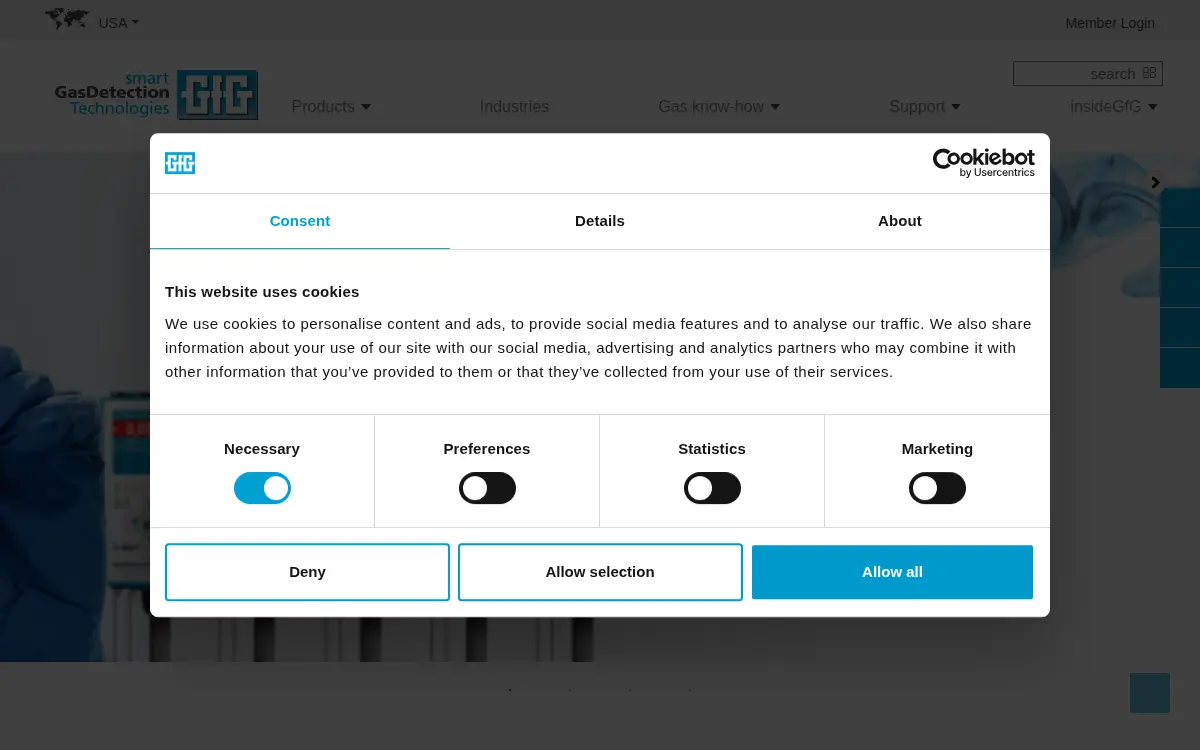Homepage of Gfg Instrumentation INC