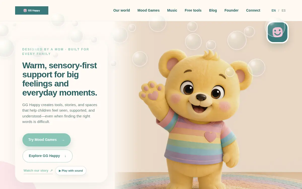 Homepage of Gg Happy CORP