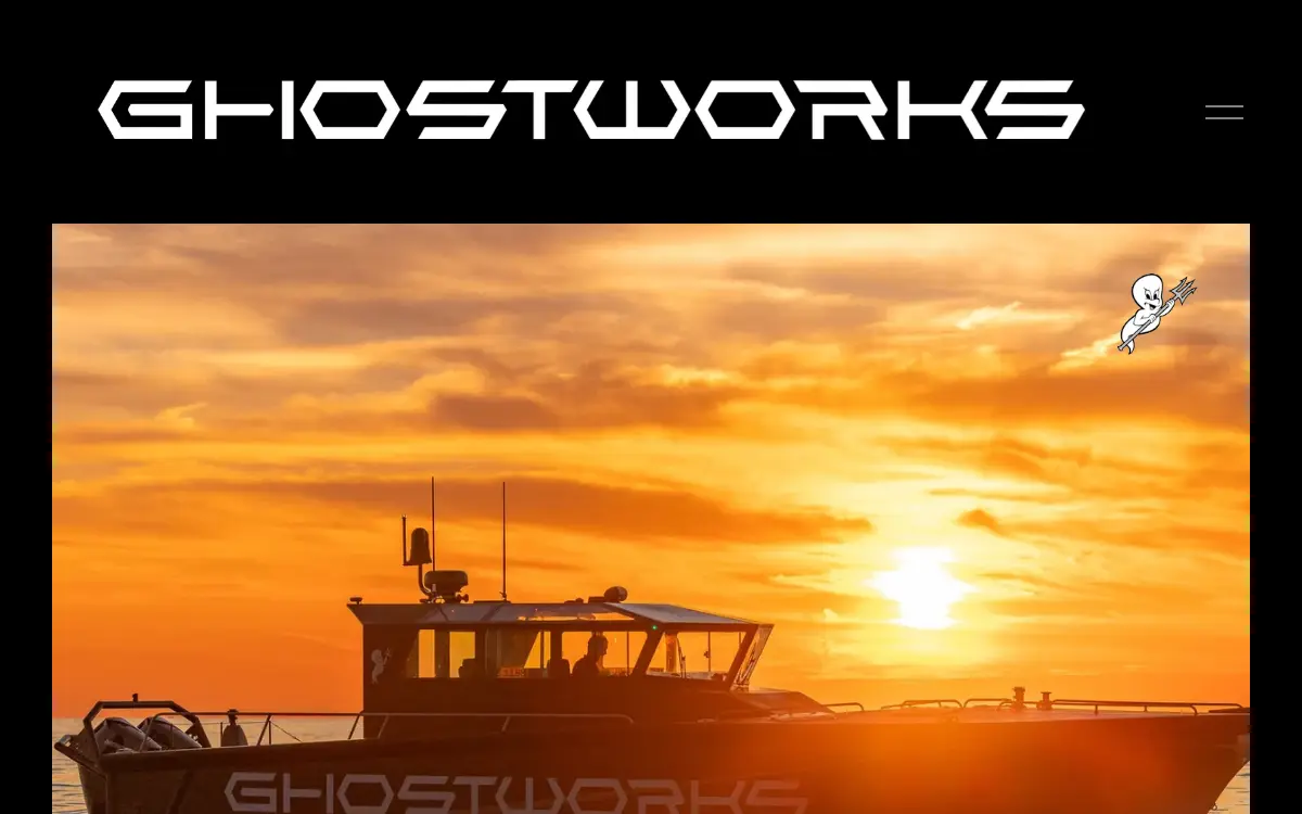 Homepage of Ghostworks Marine, INC.