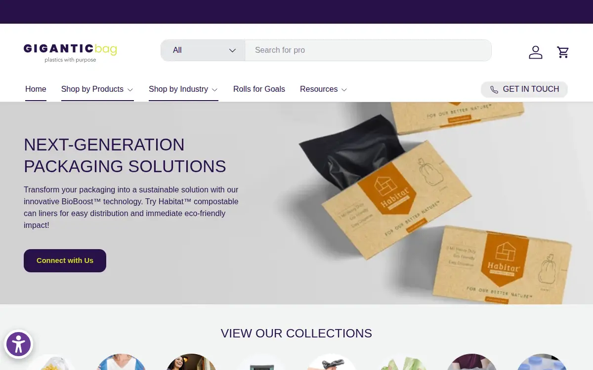 Homepage of Plastic Film, LLC