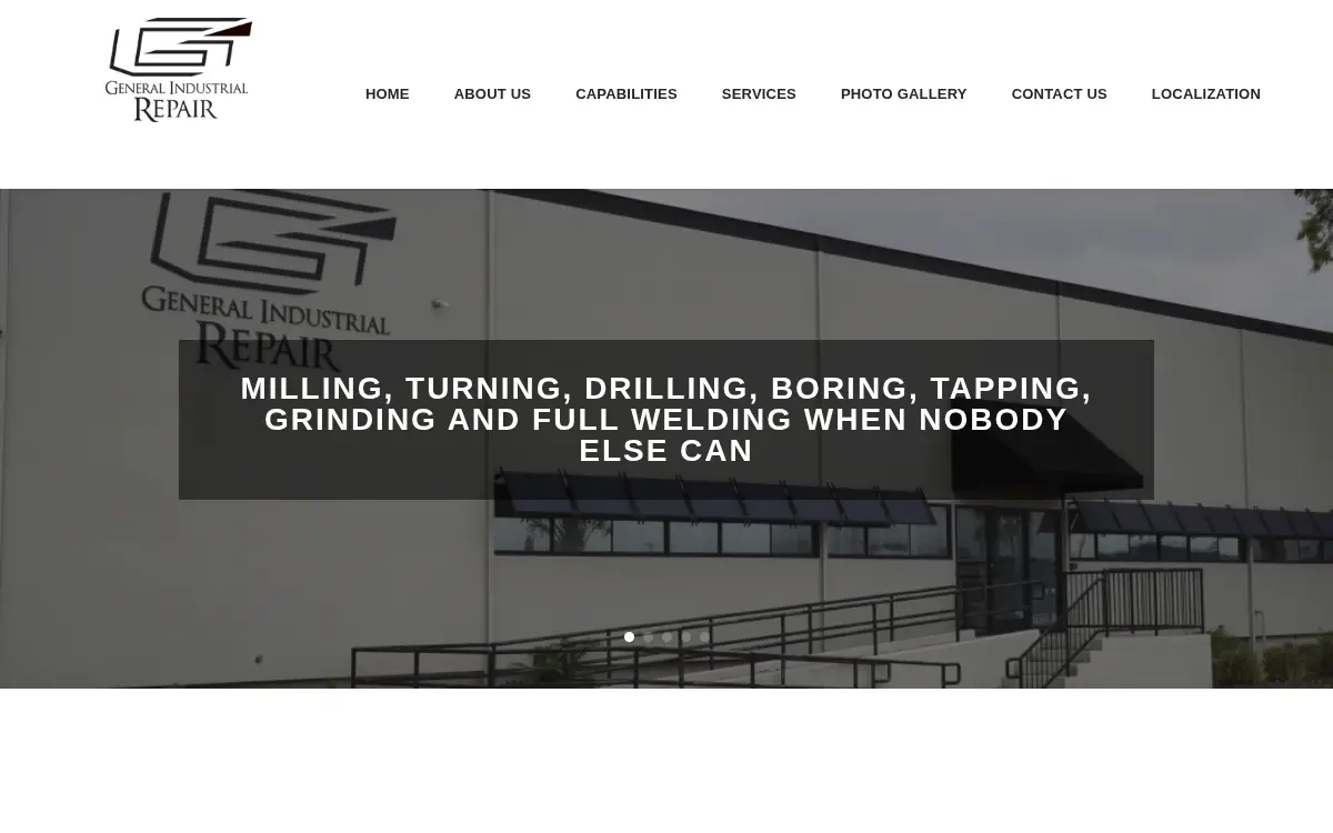 Homepage of General Industrial Repair