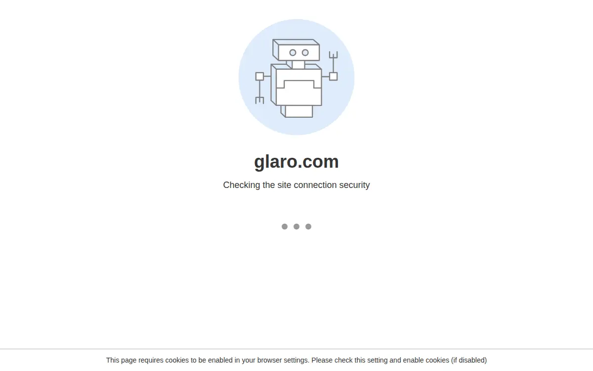 Homepage of Glaro INC