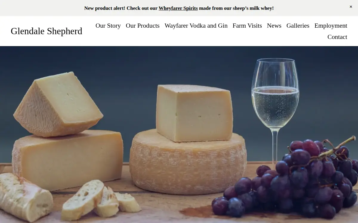 Homepage of Glendale Shepherd LLC