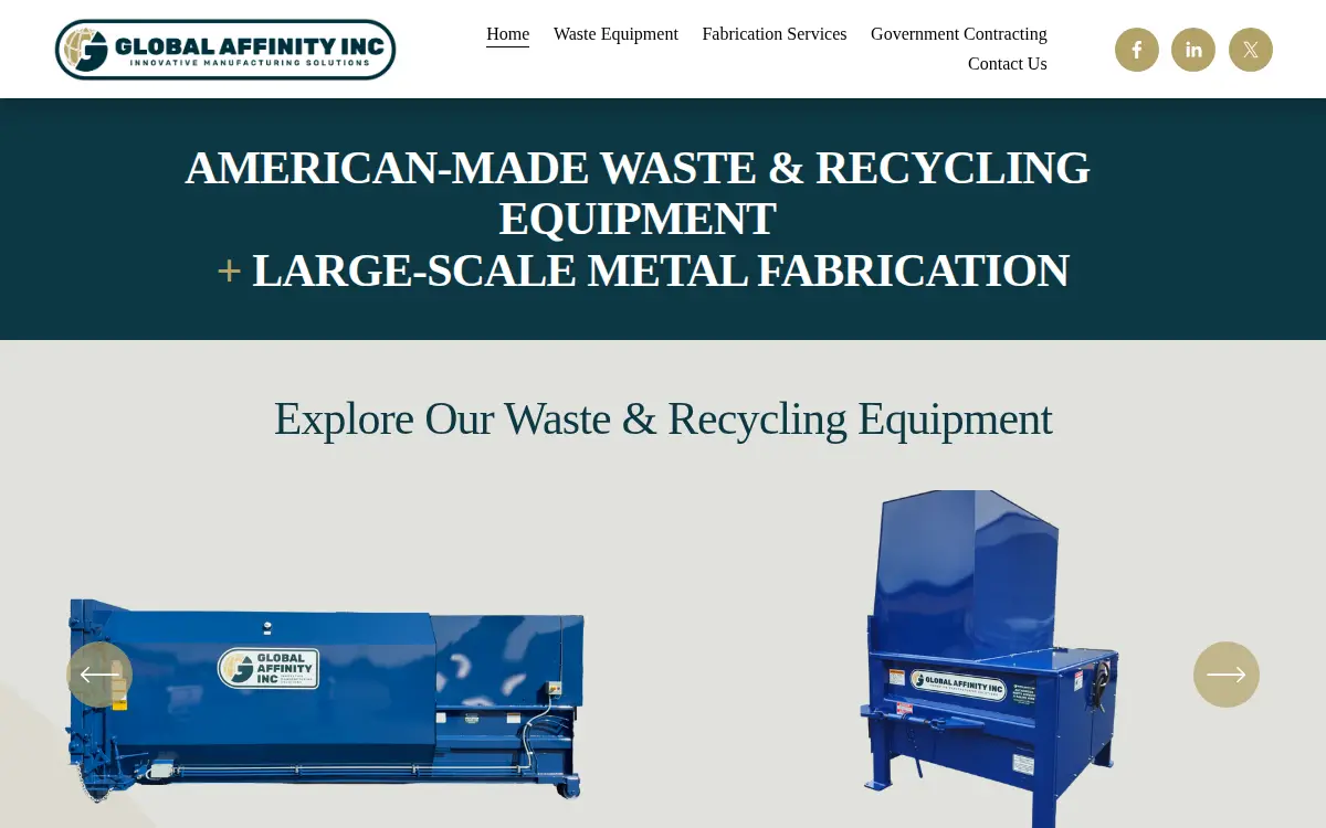 Homepage of Global Affinity INC