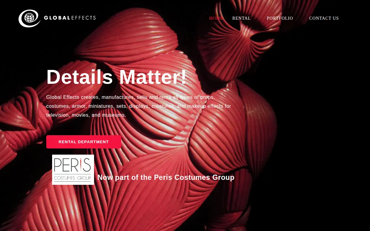 Homepage of Global Effects, INC