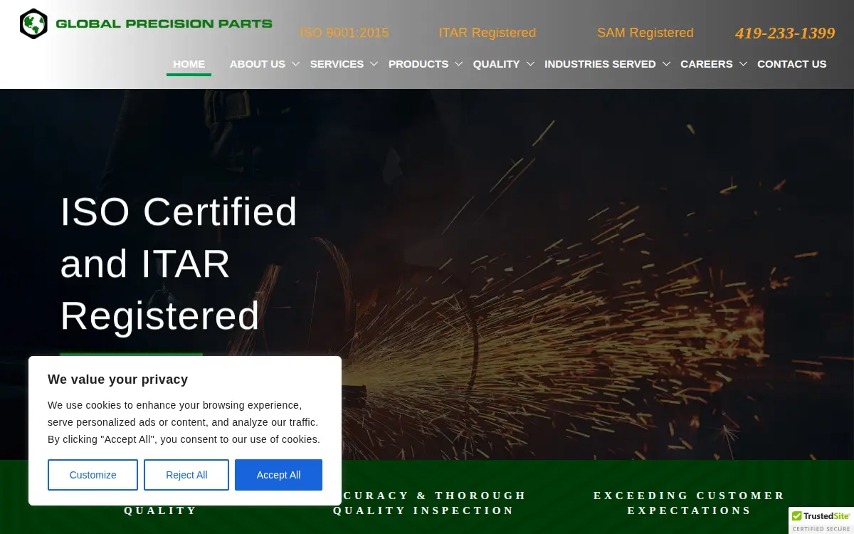 Homepage of Acme Machine Automatics INC