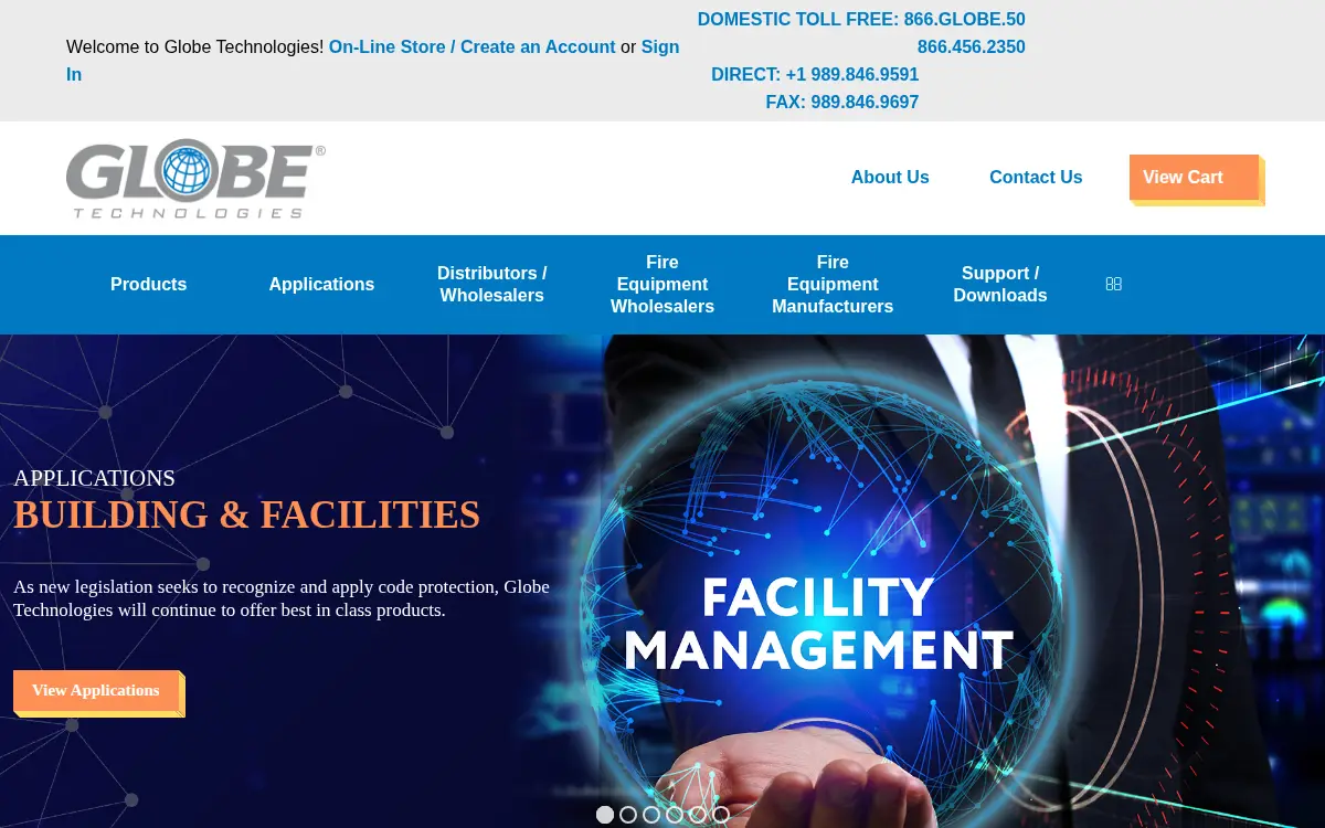 Homepage of Globe Technologies CORP