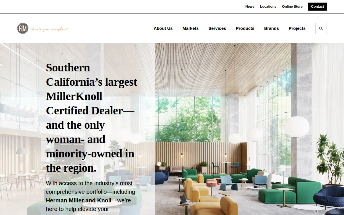 Homepage of Goforth & Marti
