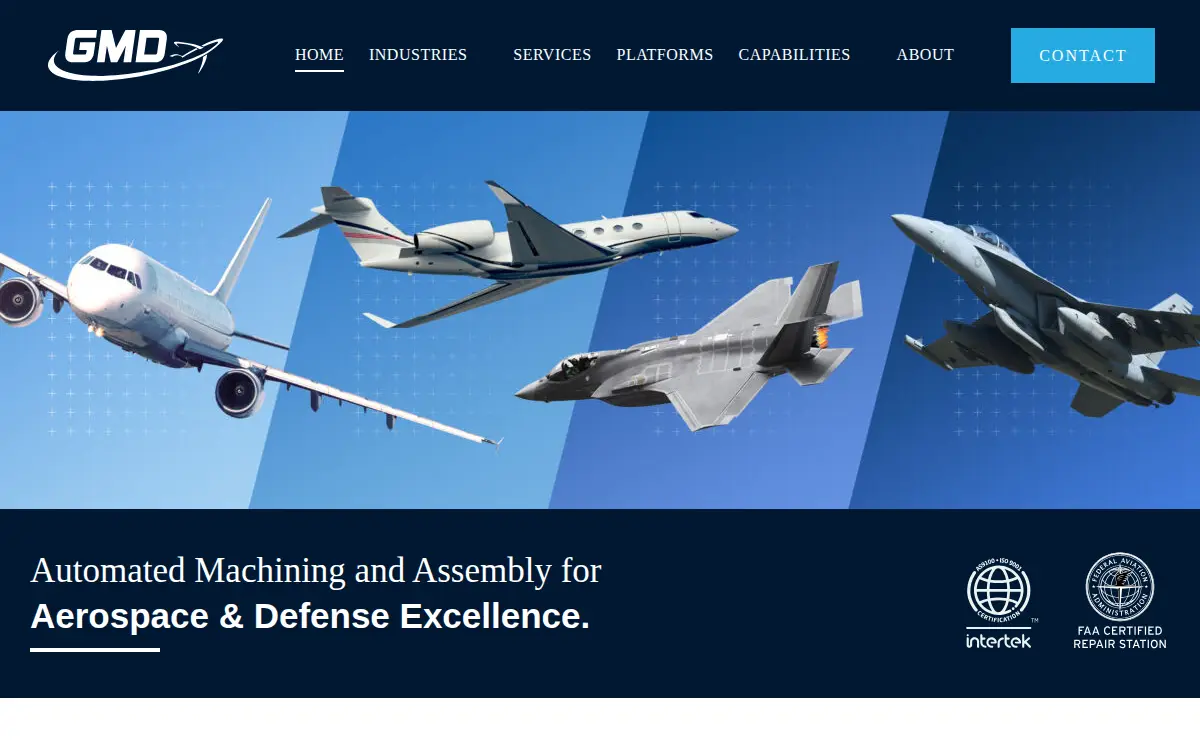 Homepage of Gm Diecron, LLC