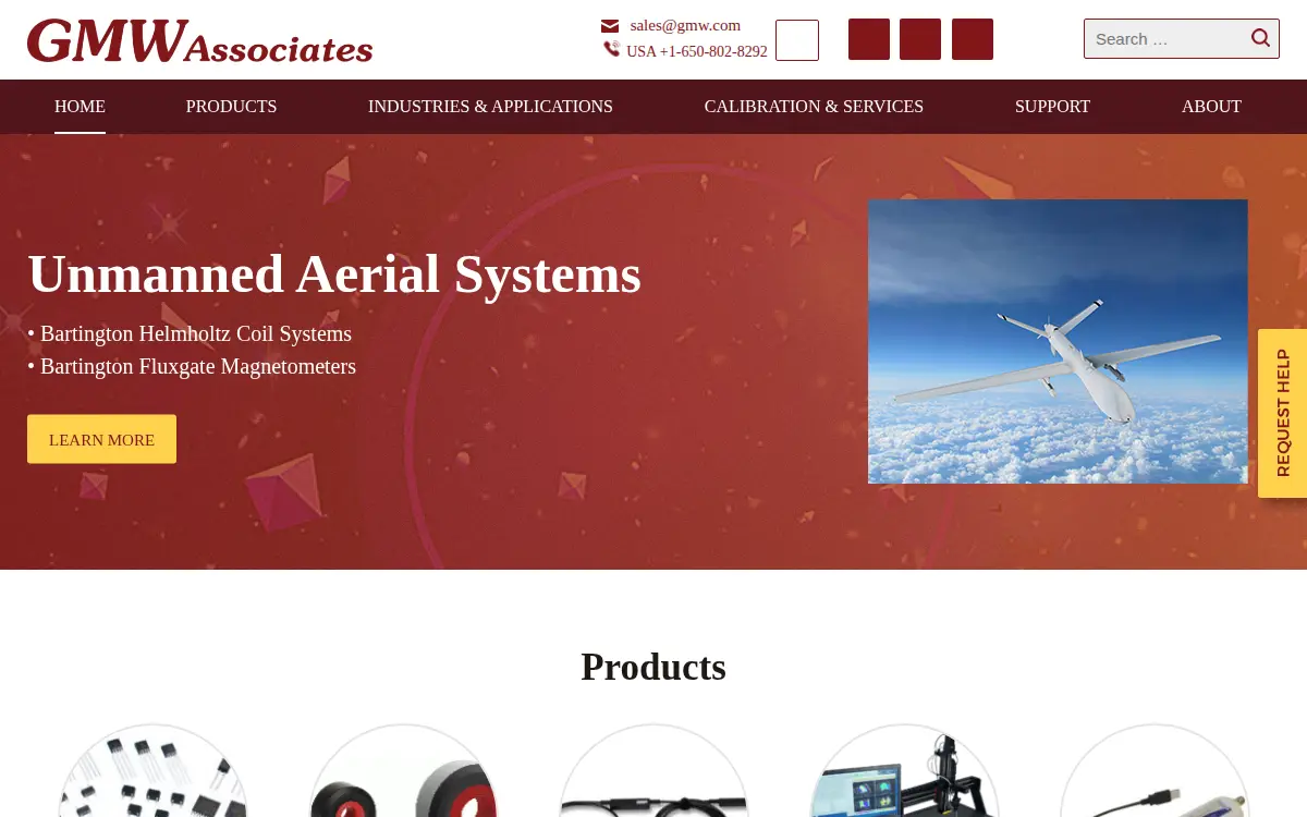 Homepage of Gmw Associates