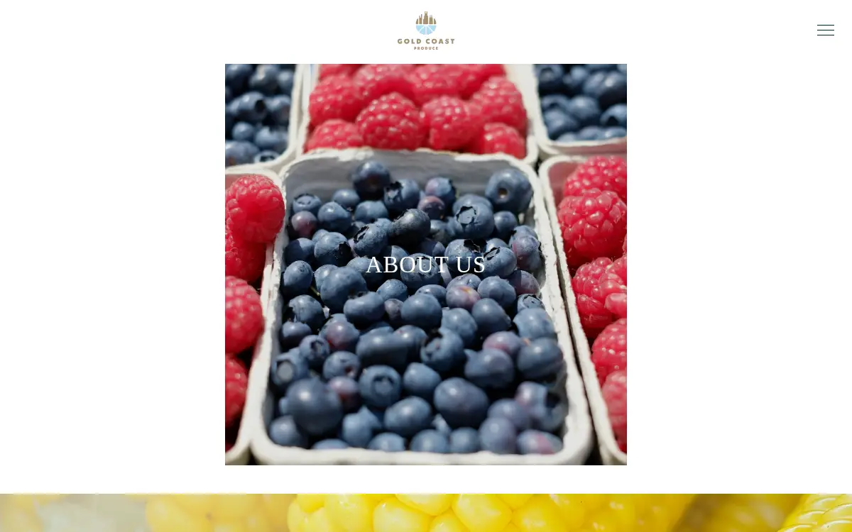 Homepage of Gold Coast Produce INC