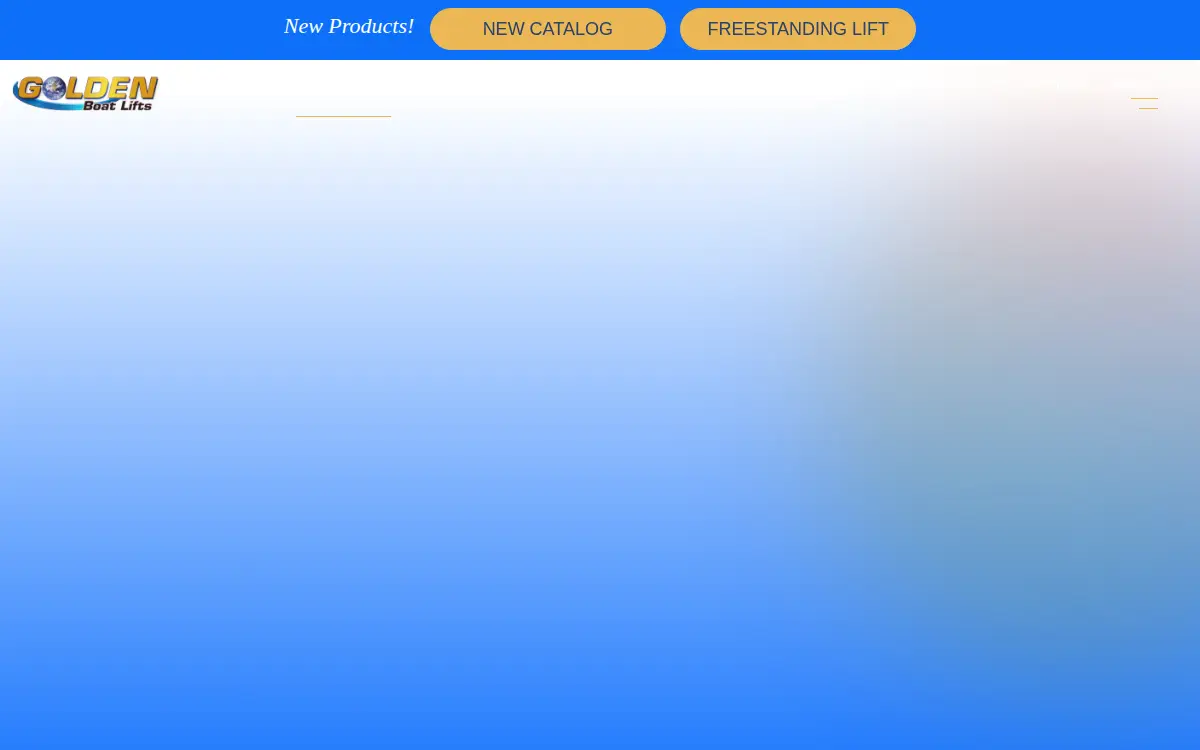 Homepage of Golden Manufacturing, INC.