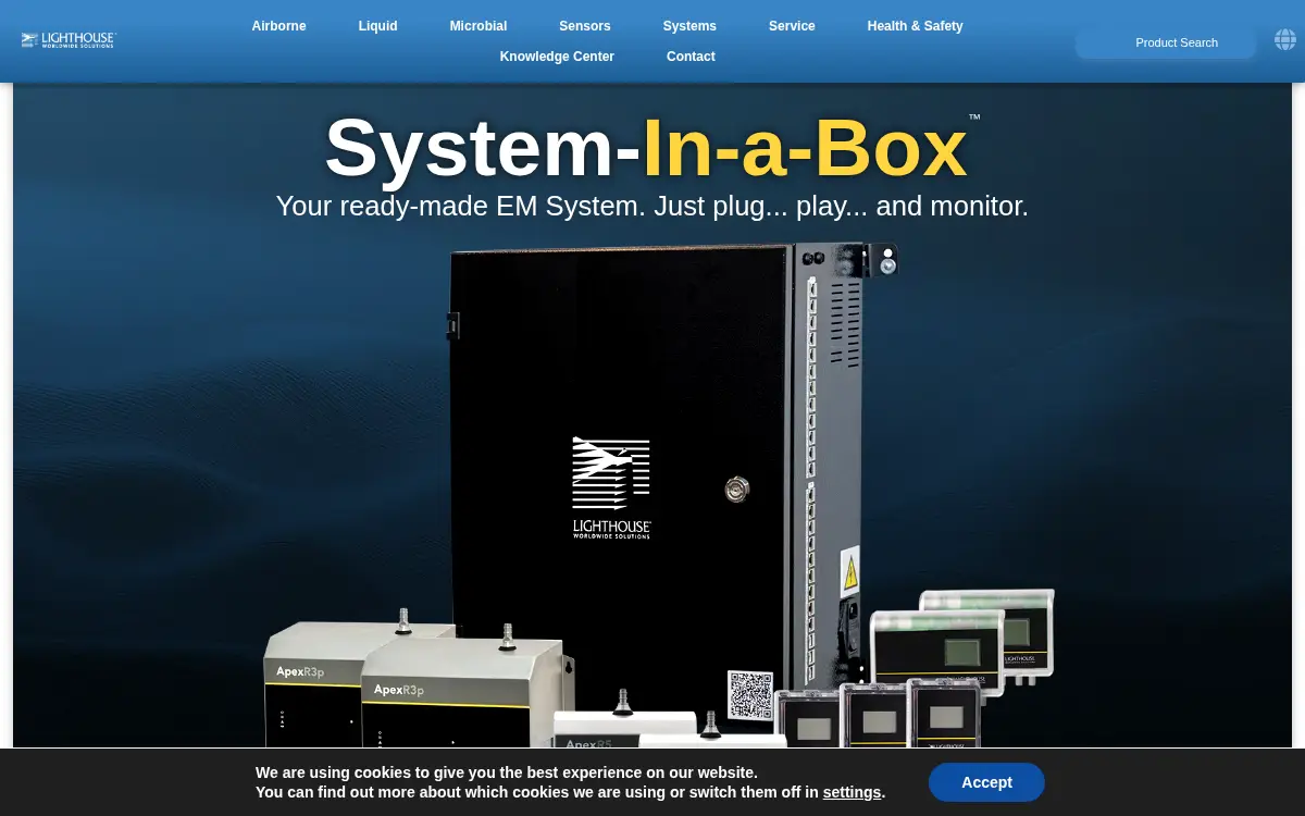 Homepage of Lighthouse Worldwide Solutions, INC