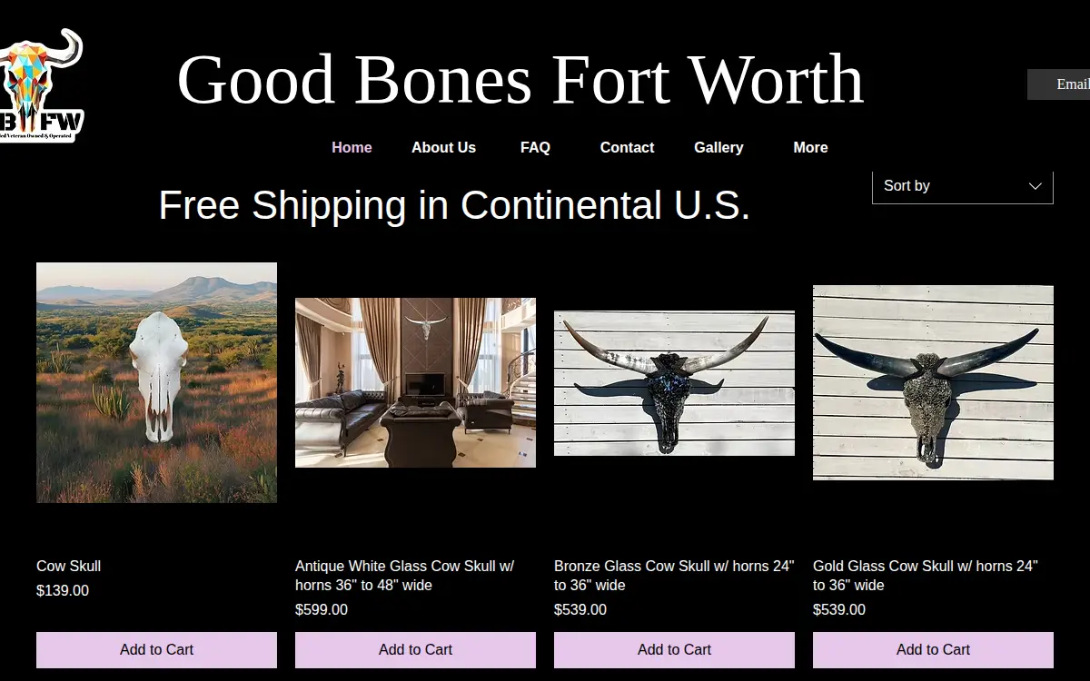 Homepage of Good Bones Fort Worth Lc
