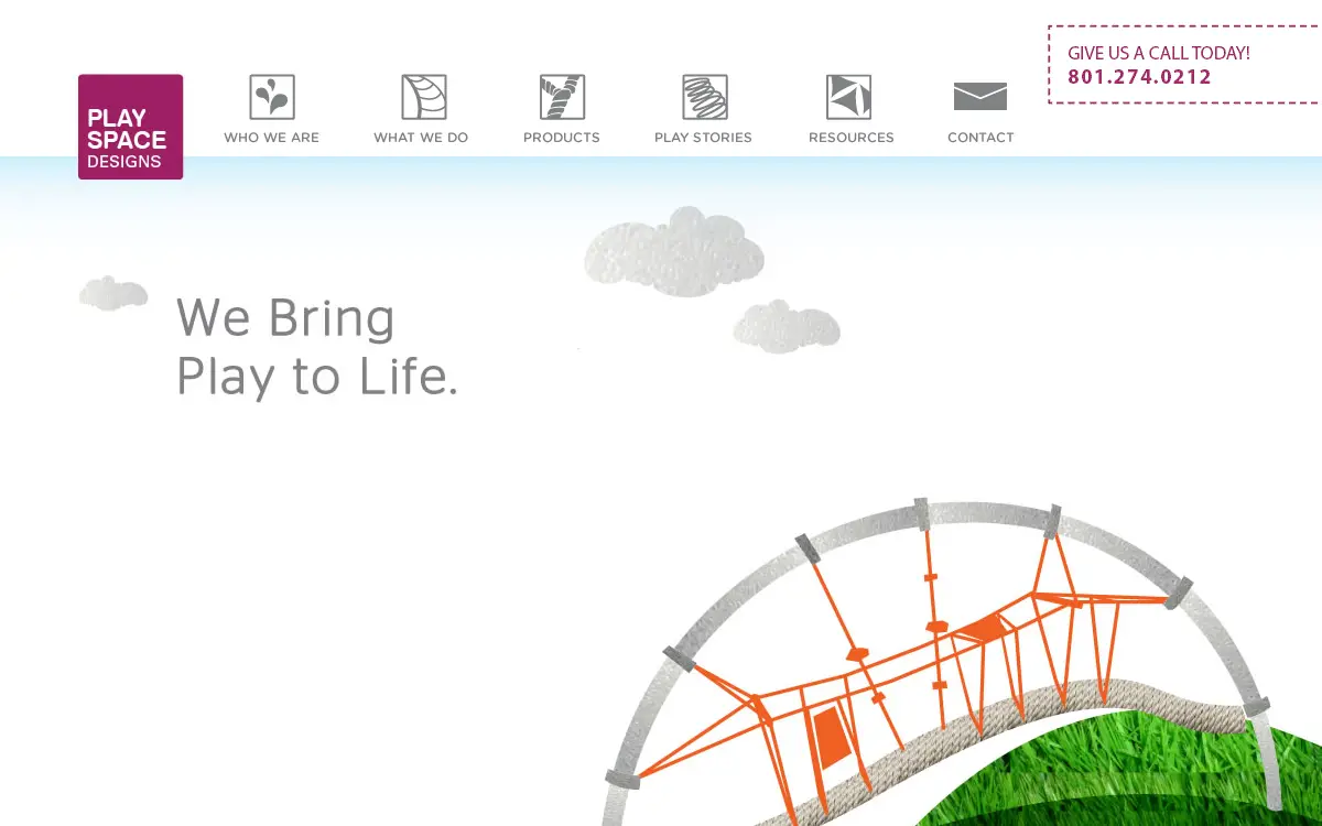 Homepage of Playspace Designs Incorporated