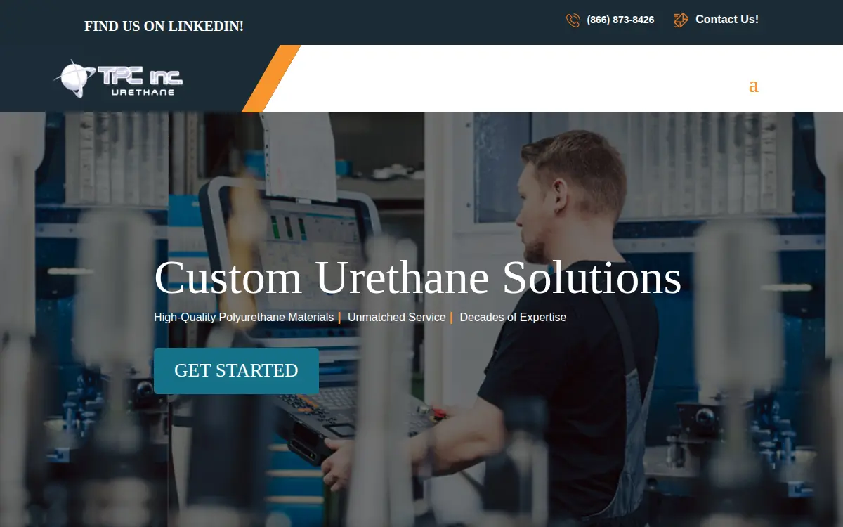 Homepage of Tpc Manufacturing