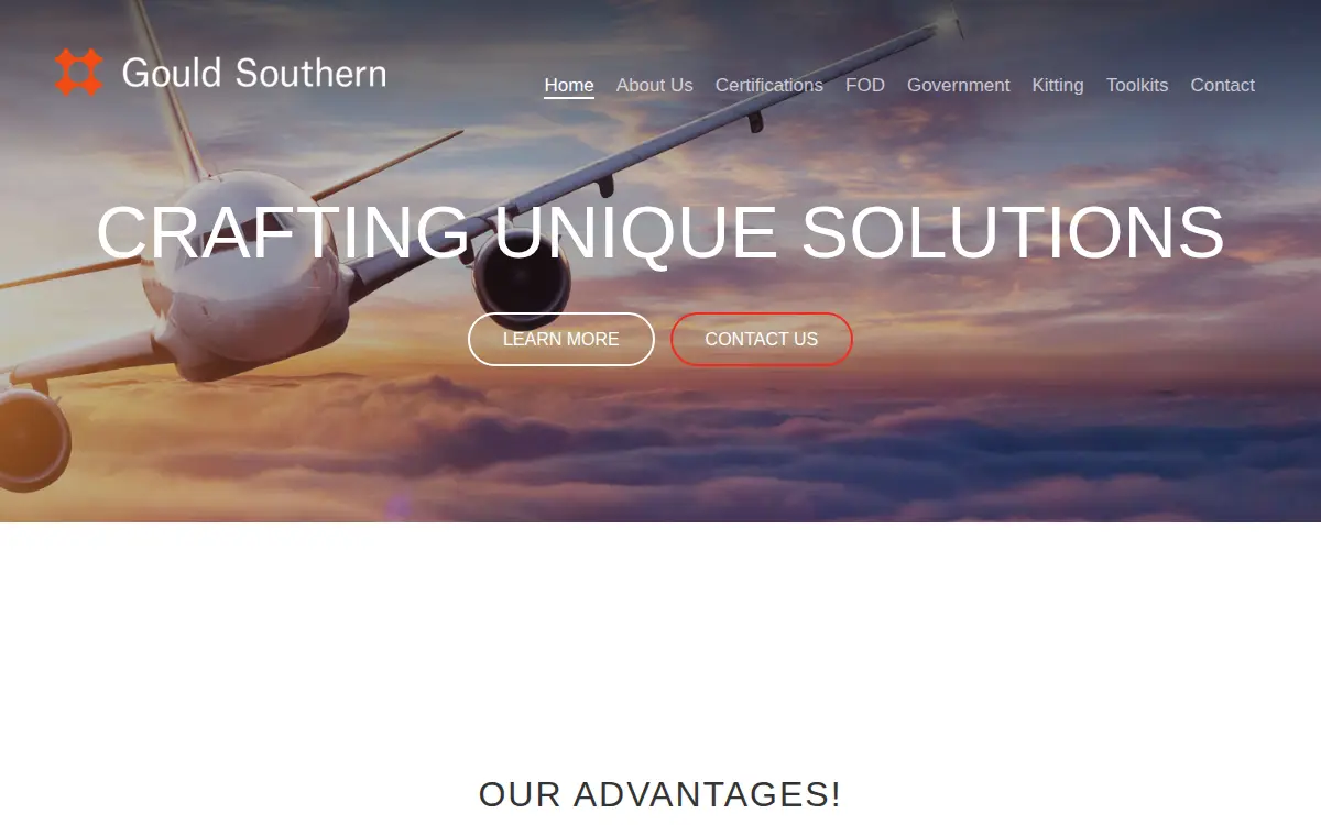Homepage of Gould Southern INC