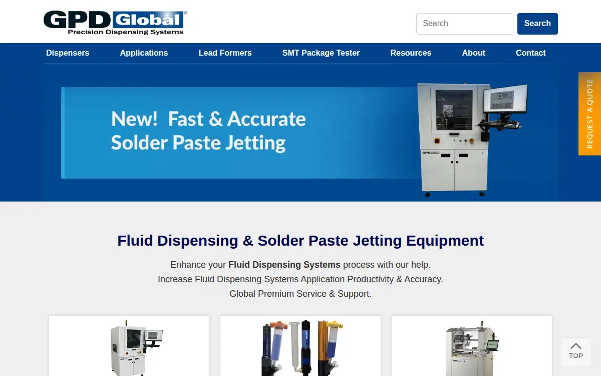 Homepage of Gpd Global, INC.