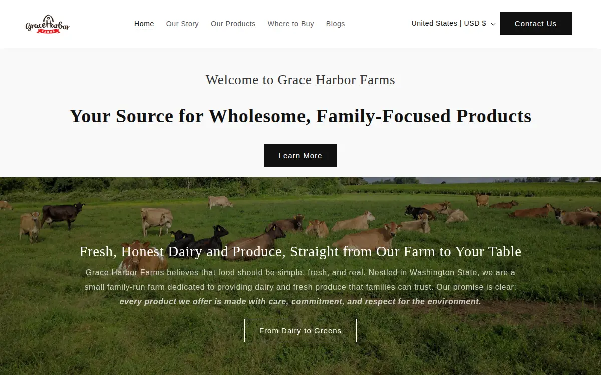 Homepage of Lukens Farms INC.
