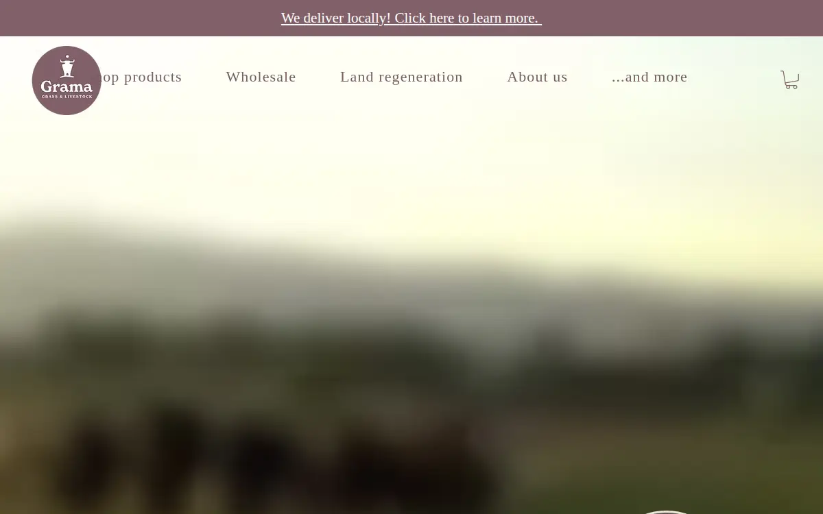 Homepage of Grama Grass and Livestock LLC