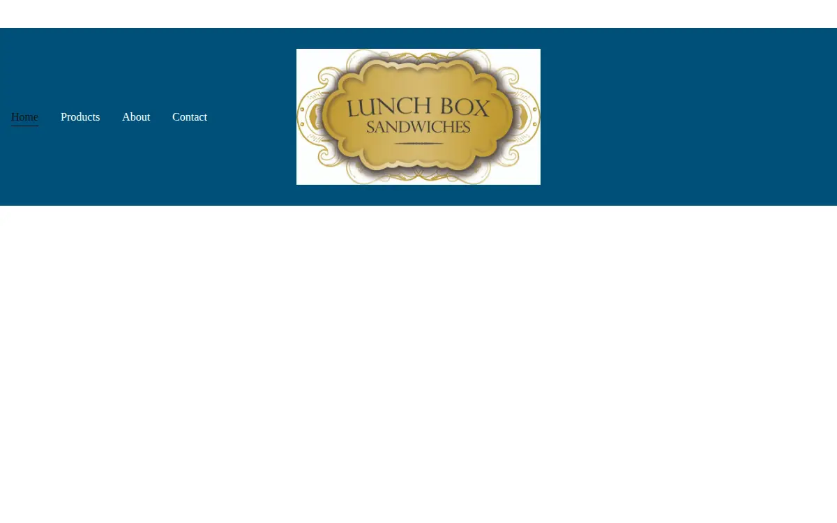 Homepage of Grand Strand Sandwich Company