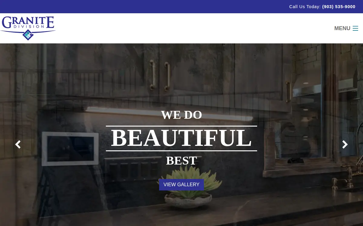 Homepage of Granite Division, INC