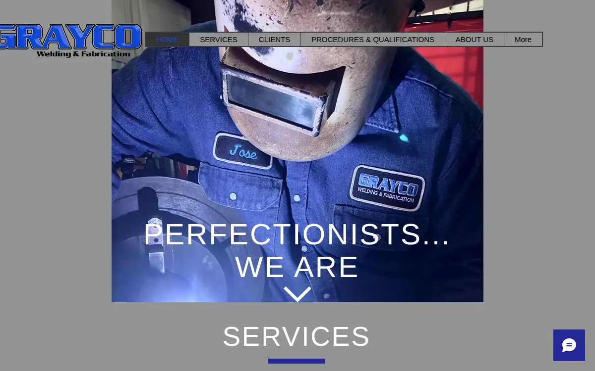 Homepage of Grayco Welding & Fabrication INC