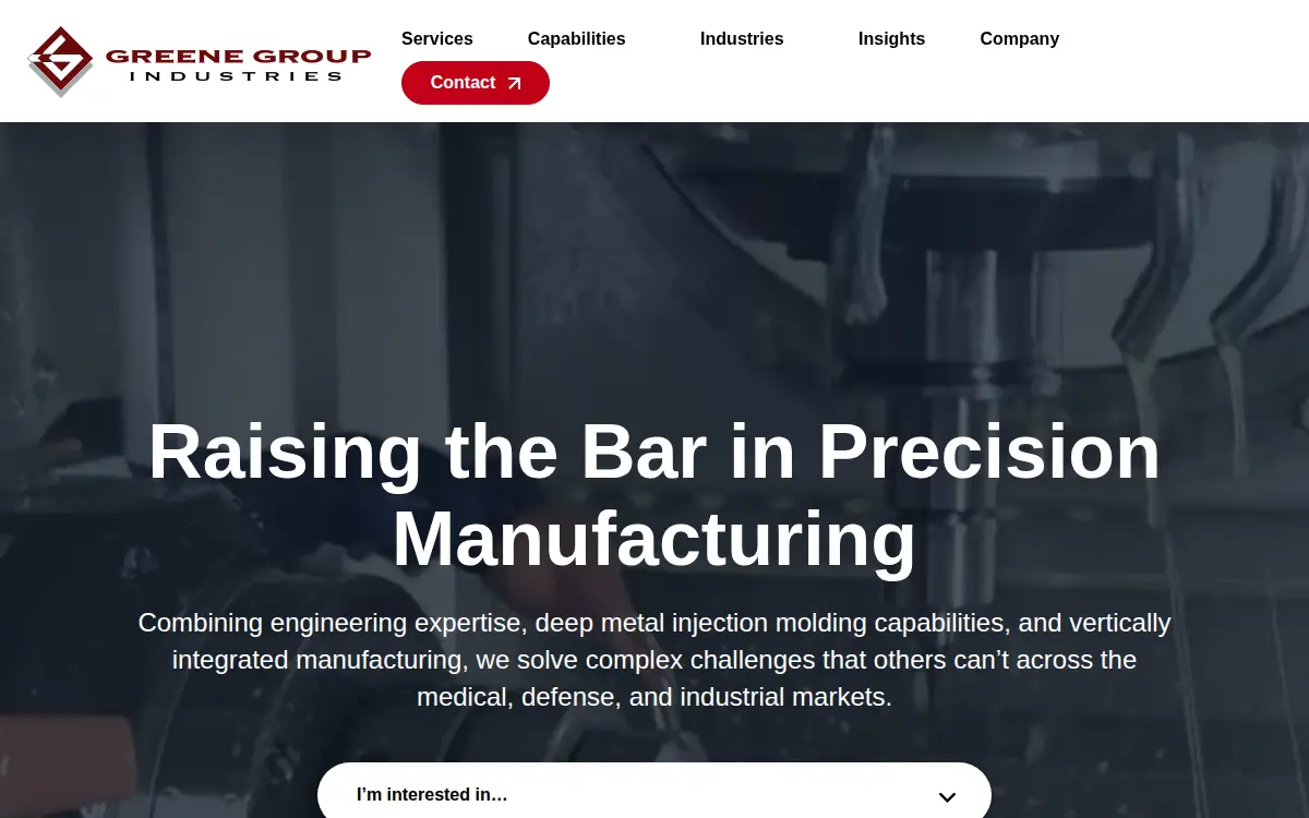 Homepage of Southwest Greene International, INC