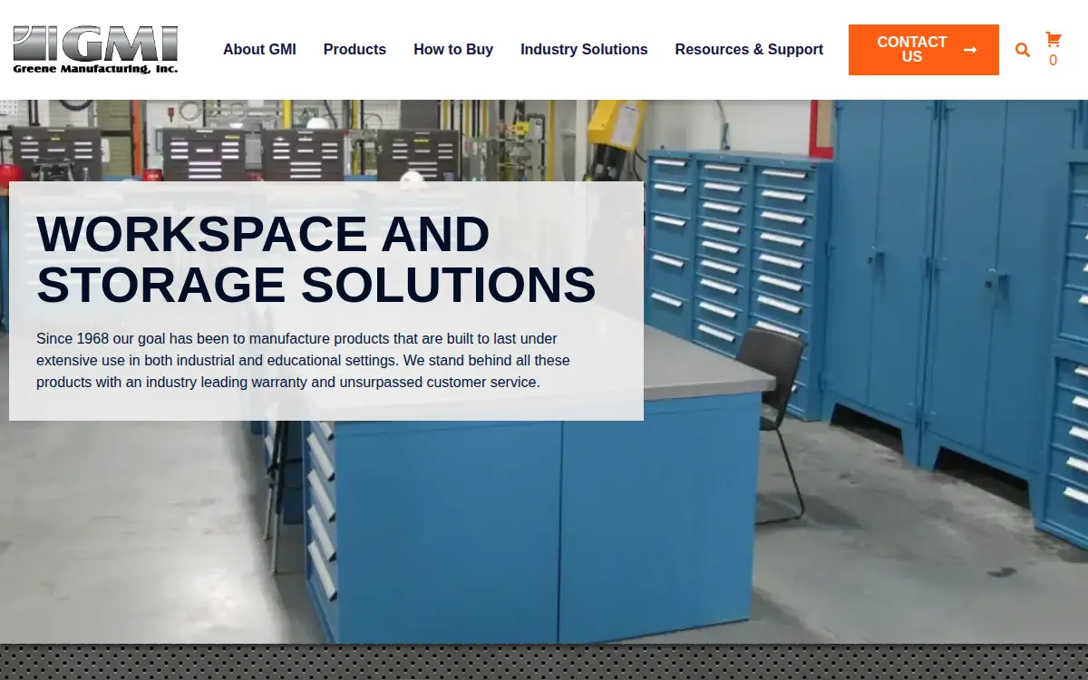 Homepage of Greene Manufacturing INC