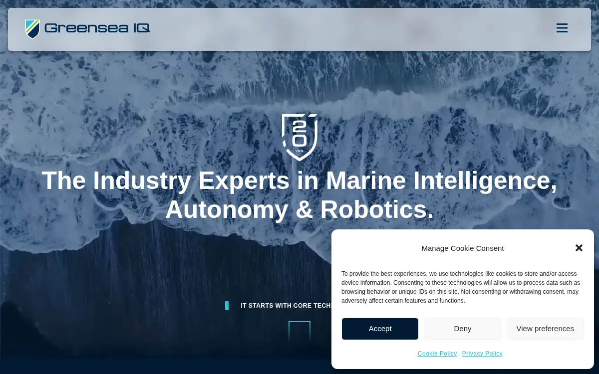 Homepage of Greensea Systems, INC.