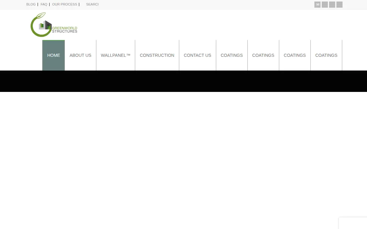 Homepage of Greenworld Structures LLC