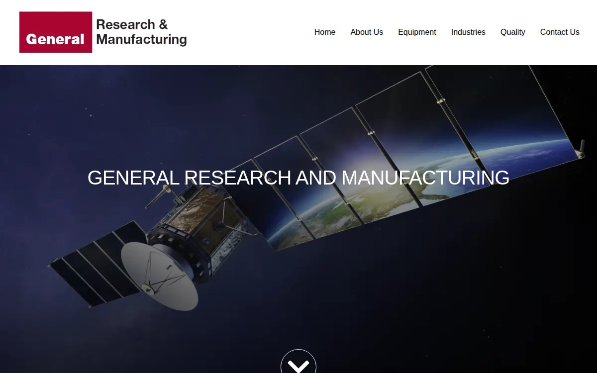 Homepage of General Research, INC.