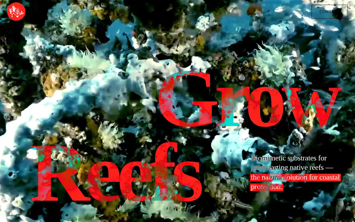 Homepage of Grow Oyster Reefs LLC