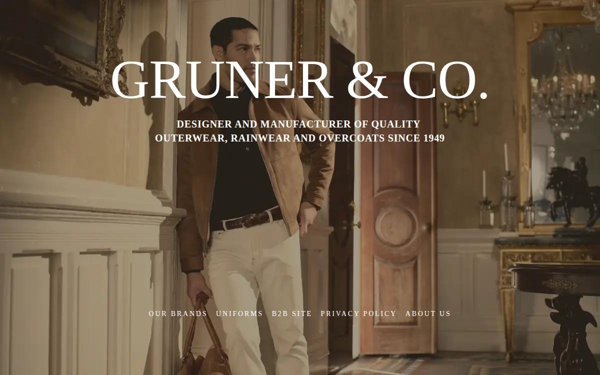 Homepage of Gruner & Company, INC.