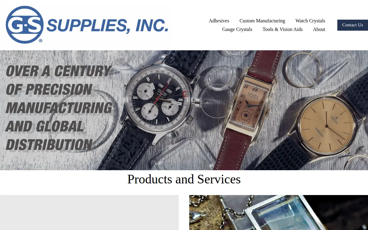 Homepage of G-s Supplies, INC.