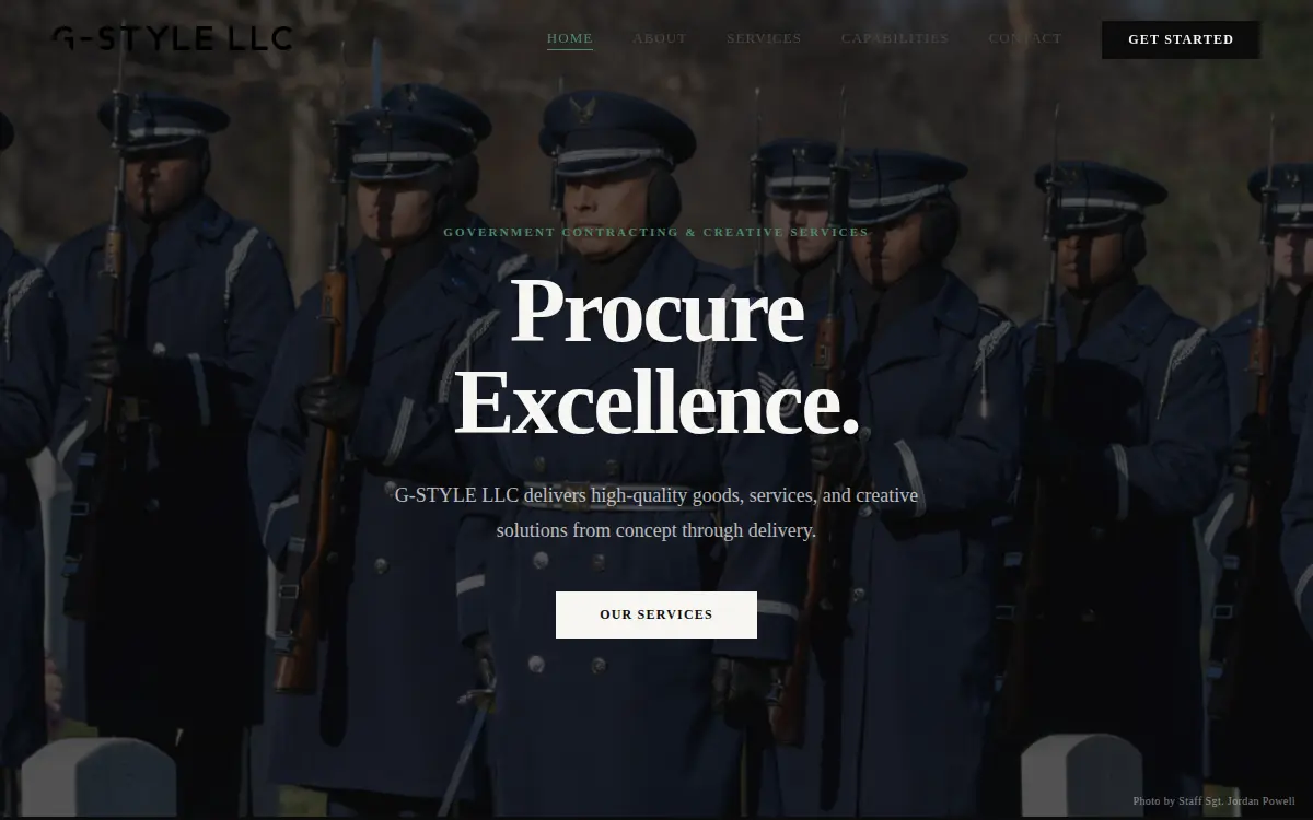 Homepage of G-style LLC