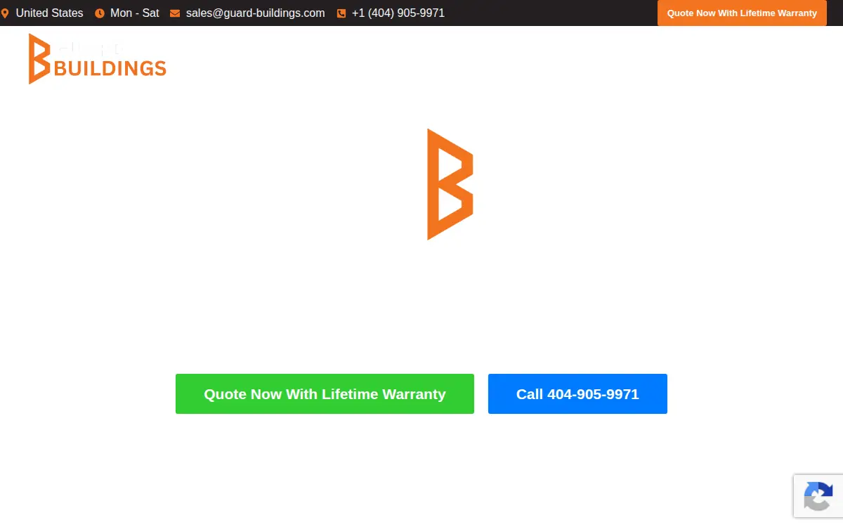 Homepage of Guard Buildings, INC.