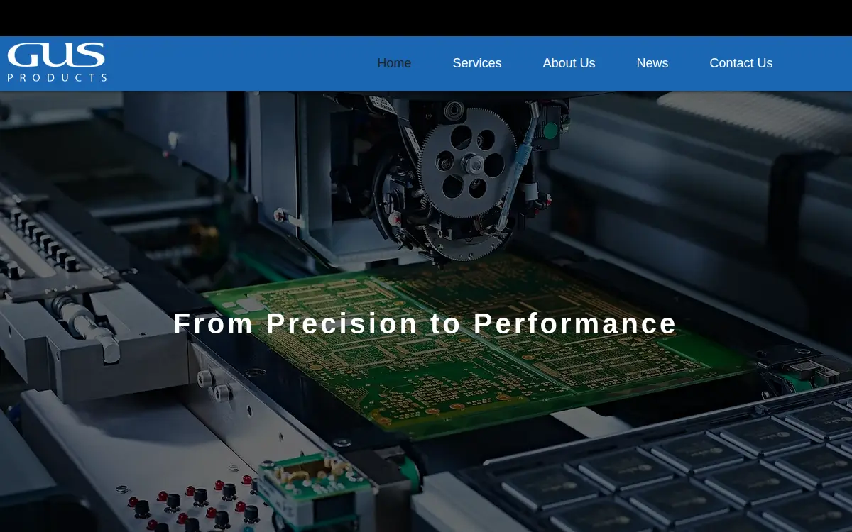 Homepage of The Gus Group LLC