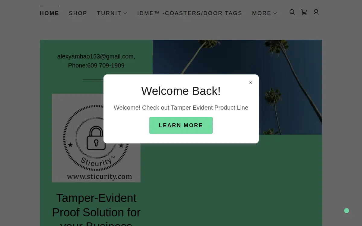 Homepage of Gwriteon LLC