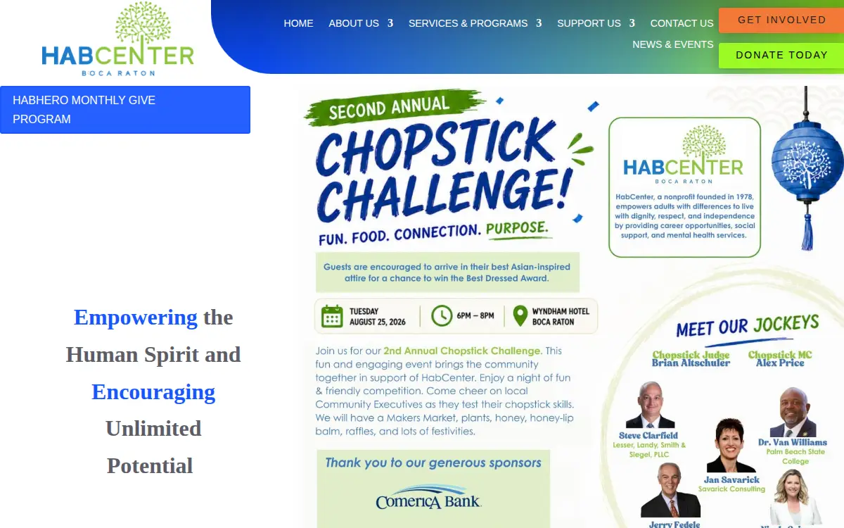 Homepage of Habilitation Center for the Handicapped INC