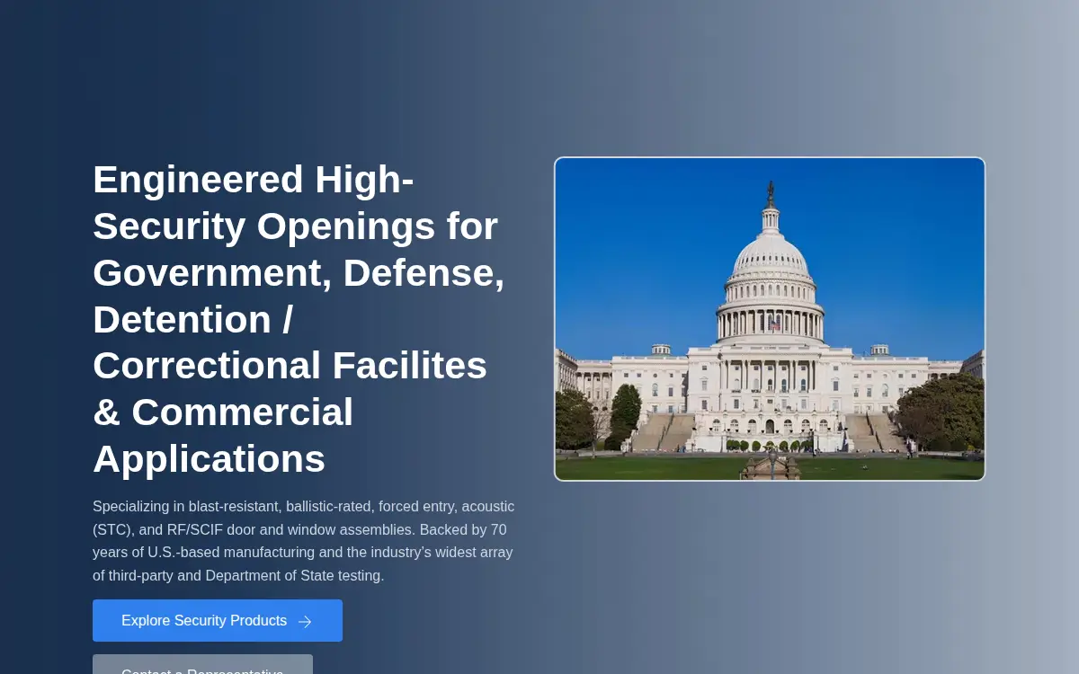 Homepage of Habersham Metal Products Company