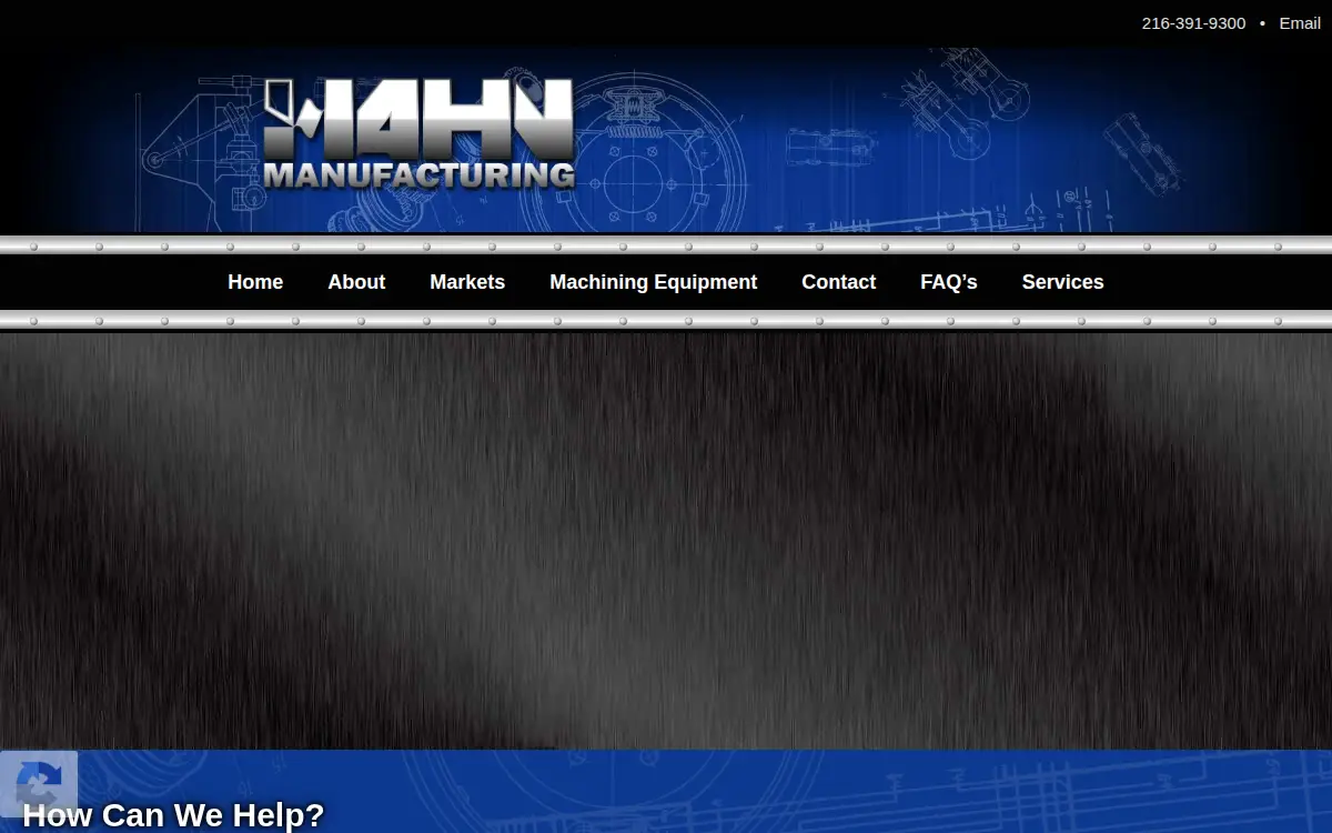 Homepage of Hahn Manufacturing Company