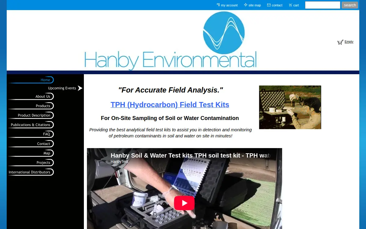 Homepage of Hanby Enterprises LLC