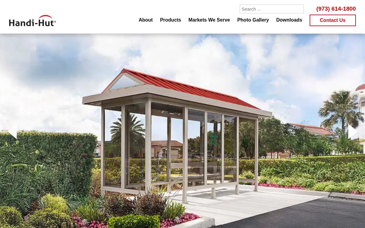 Homepage of Handi Hut INC